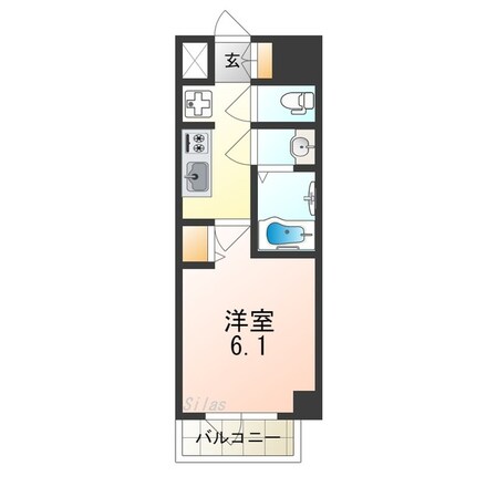 美章園駅 徒歩9分 10階の物件間取画像